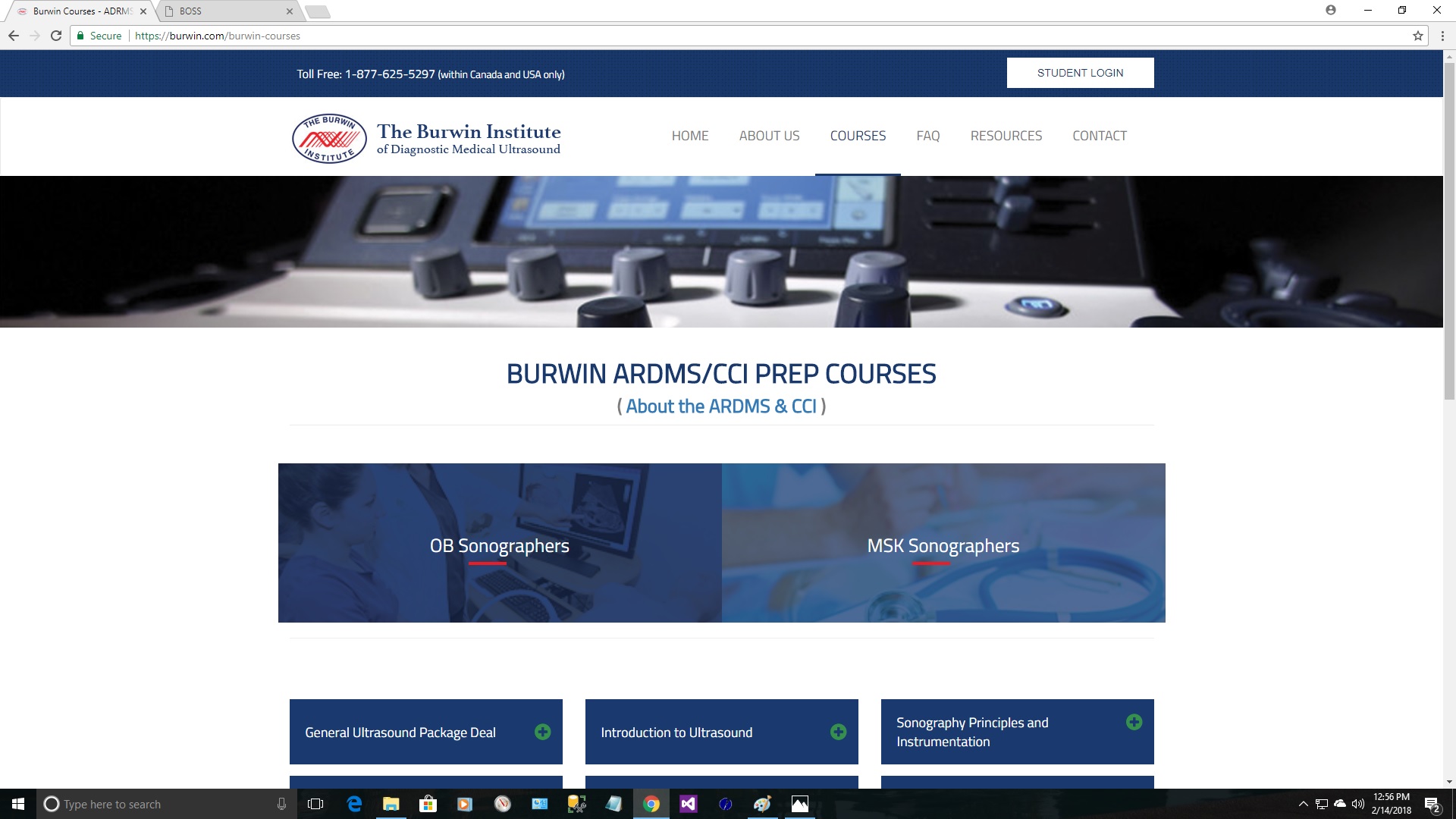 BOSS - Burwin Online Student System