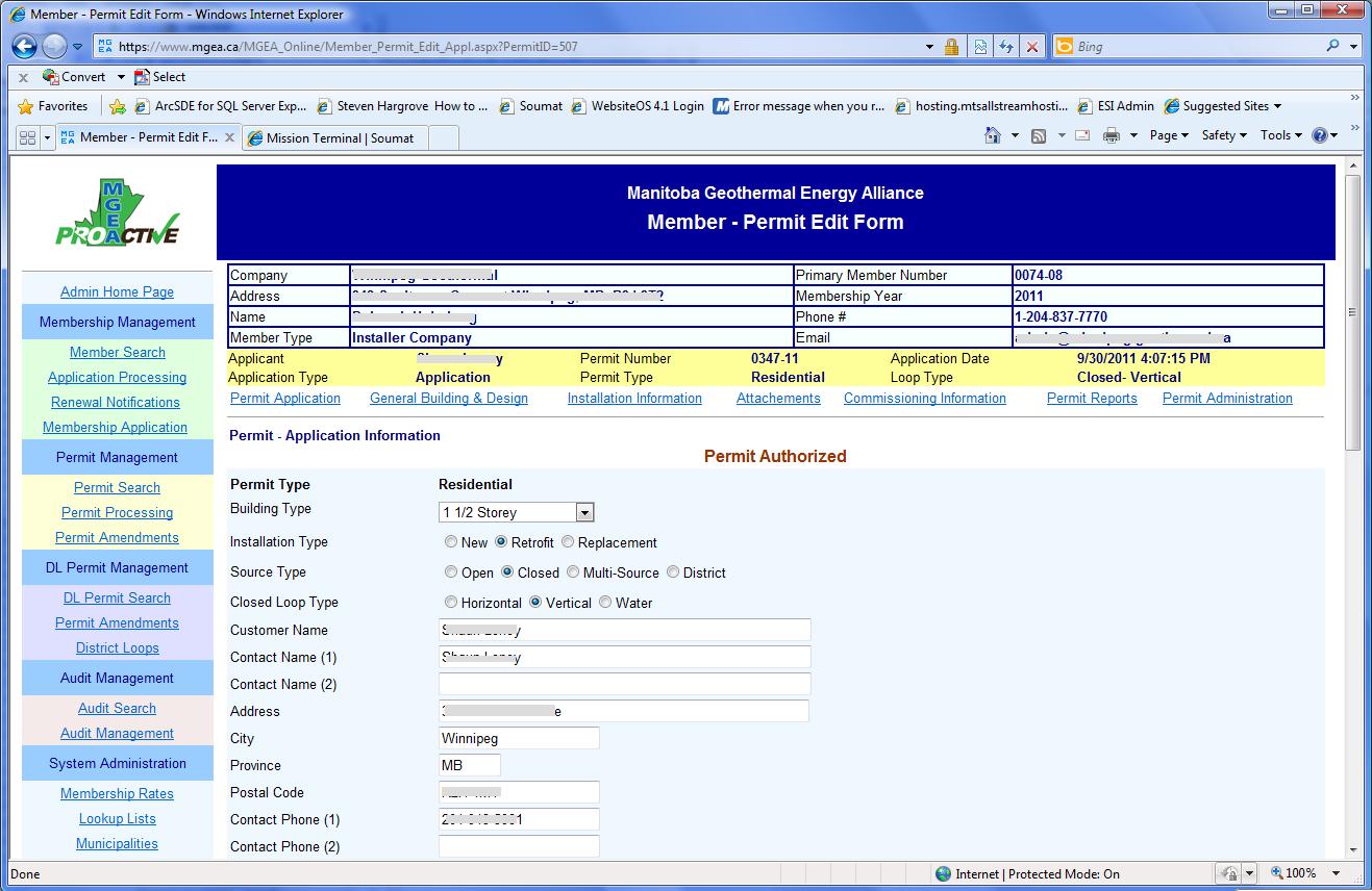 Membership and Permit Management System